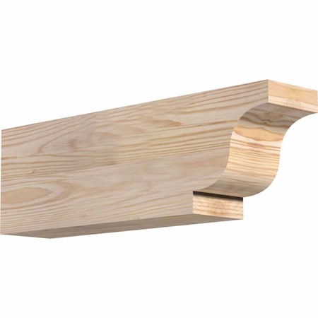 Ekena Millwork Newport Smooth Rafter Tail, Douglas Fir, 3 1/2"W x 6"H x 18"L RFT04X06X18NEW00SDF